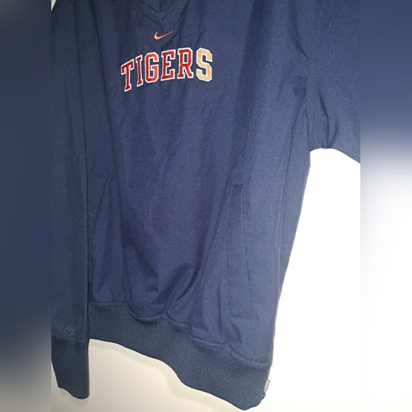 BNWT vintage womens Nike mid swoosh detroit tigers mlb pull over wind breaker - Picture 4 of 13
